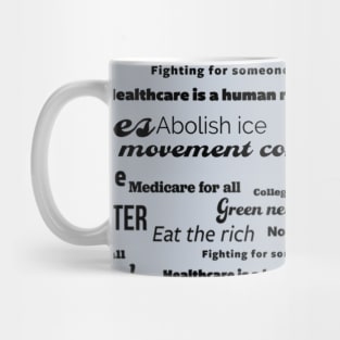 Never Stop Fighting Mug